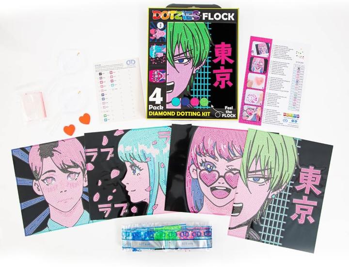 Immagine prodotto Diamond Dotz Diamond Dotting Kit Flock-Anime