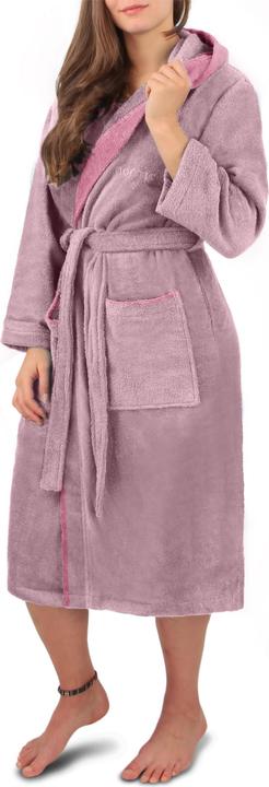 Image du produit Normani Peignoir bien-être 100% coton pour femme - 8781 (M)