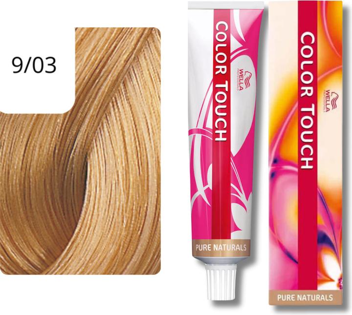 Produktbild Wella Color Touch Pure Naturals - 9/03 (9/03 lichtblond natur-gold)