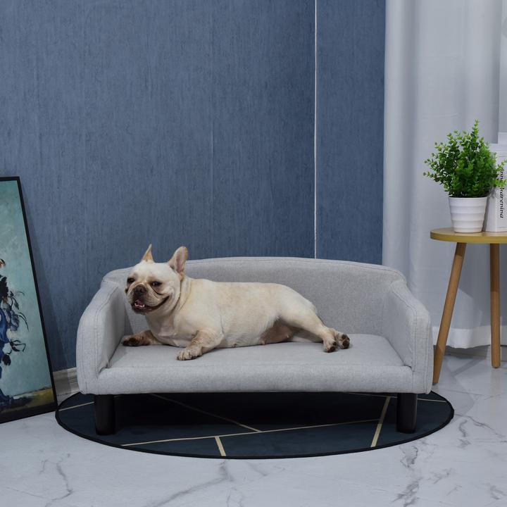 Image du produit PawHut Canapé pour chien recouvert d'un tissu moelleux (Chien)