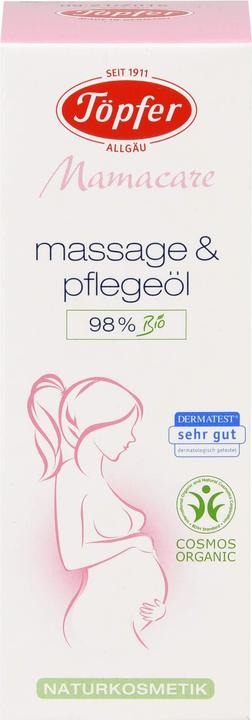 Actual product image Töpfer Mamacare Massage & Care Oil 100ml