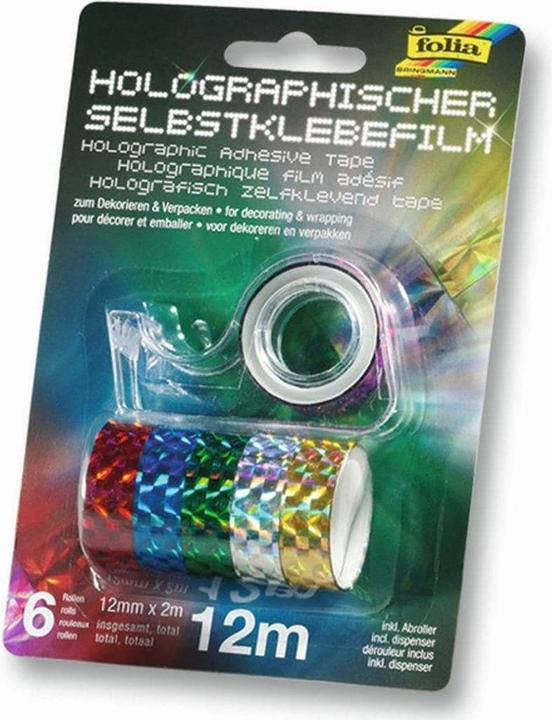 Productafbeelding Folia Holografische zelfklevende film (12 mm)