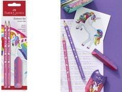 Image du produit Faber-Castell Schreibset Einhorn Bleistift + Radierer (HB, 2 x)