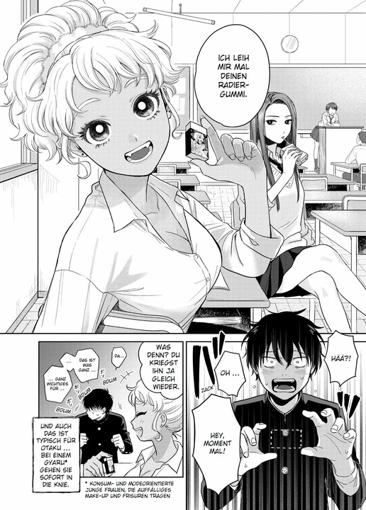 Immagine prodotto Panini Gibt's denn keine Gyaru, die nett zu Otaku sind?! 01 (Tedesco, Sakana Uozumi, Norishirochan, 2024)