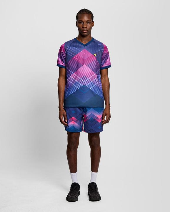 Produktbild Lyle and Scott Bade-Short mit Zickzackmuster (XL)