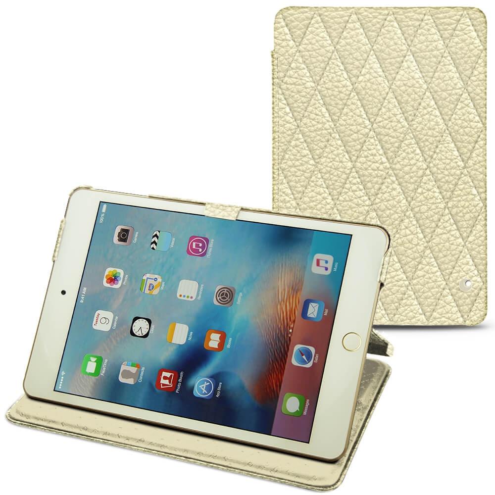 Noreve Lederschutzhülle horizontal (IPad Mini 4), Tablet Hülle, Beige