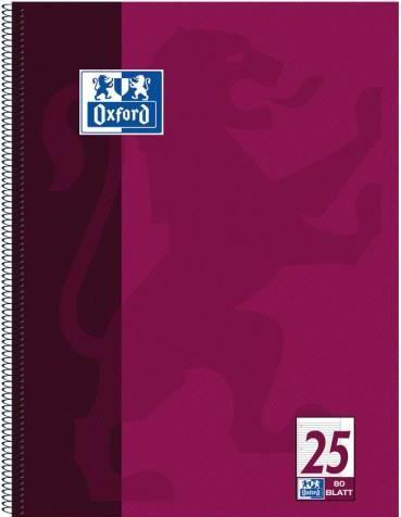 Actual product image Oxford College notebook (A4+, Lined, Hardcover)