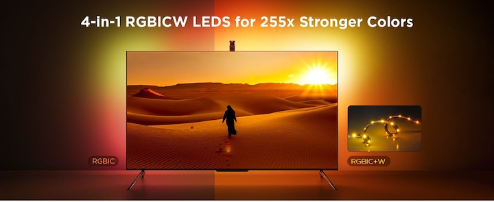 Image du produit Govee Rétroéclairage TV envisagé (Multicolore, 500 cm, Intérieur)