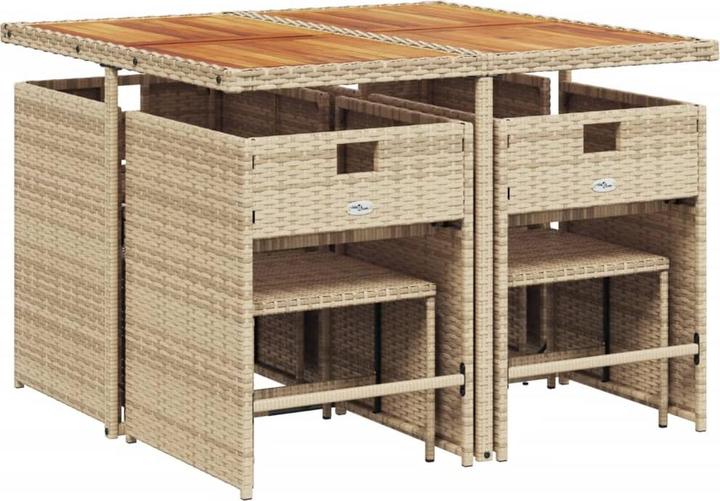 Produktbild vidaXL Garten Essgruppe (110 x 106 x 73 cm)