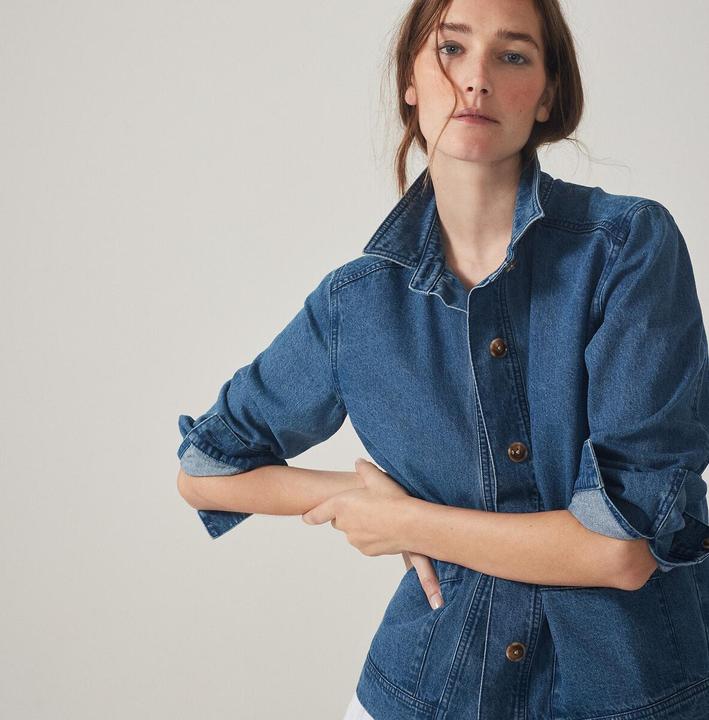 Immagine prodotto La Redoute Collections Giacca in denim con bottoni (L)