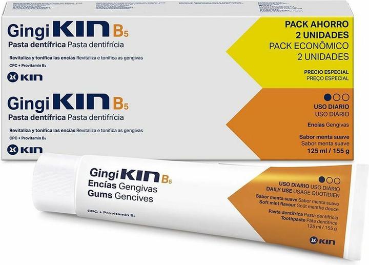 Actual product image Gingi Plus Toothpaste 2x125ml (125 ml)