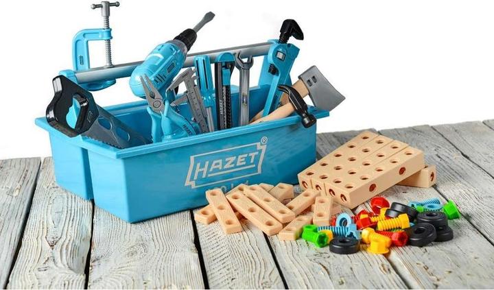 Actual product image HAZET Toy tool set JUNIORTOOL1 ∙ Number of tools: 61