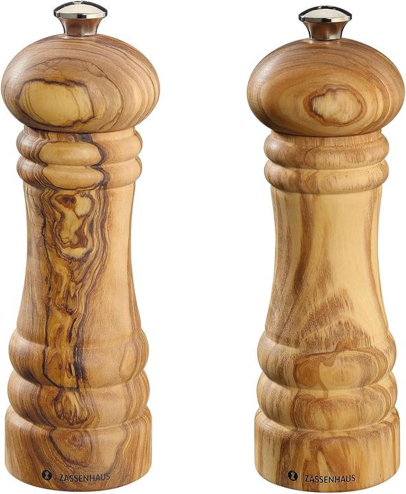 Zassenhaus Misurino per spezie in legno d'ulivo, 9 cm