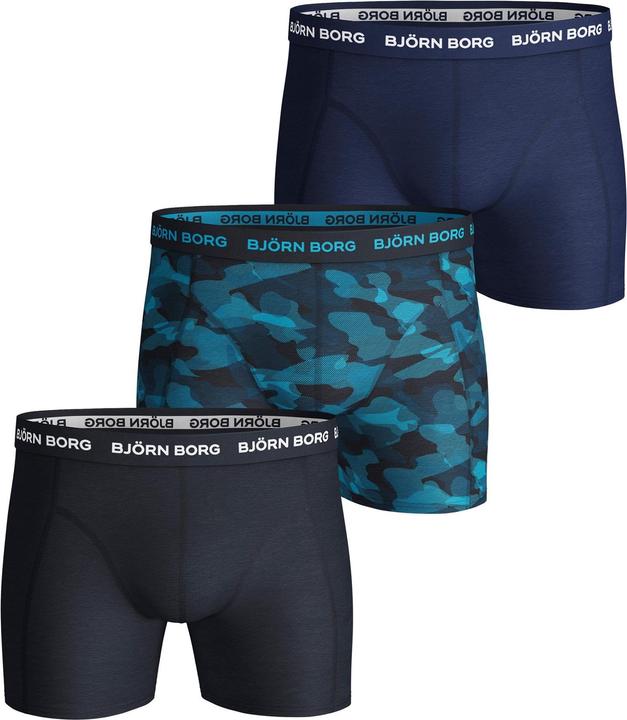 Produktbild Björn Borg Cotton Stretch Boxer Trunks 3P (L, 3er Pack)