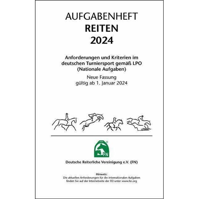 Thumbnail - Aufgabenheft - Reiten 2024, Ratgeber von Deutsche Reiterliche Vereinigung e. V. (FN)
