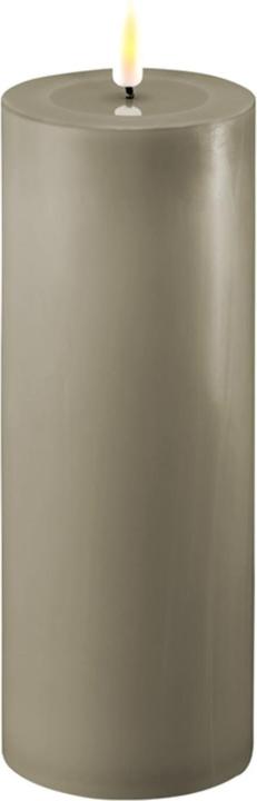 Deluxe Homeart Stumpenkerze LED Sand