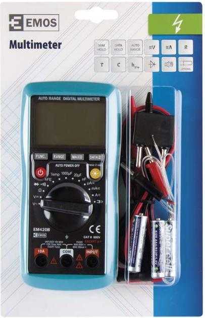 Actual product image Emos Multimeter MD-420