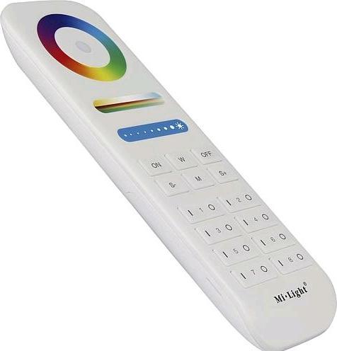 Image du produit Milight Télécommande 8 zones RGB+KW/WW (RGBCCT), support mural inclus