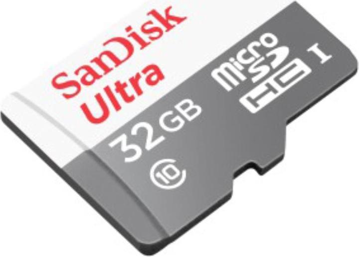 Productafbeelding SanDisk Ultra (32 GB, microSDHC, U1, UHS-I)