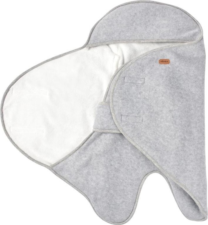 Image du produit Beaba Babynomade double polaire 0-6 m. gris/blanc