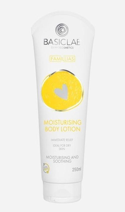 BasicLab Natürliche feuchtigkeitsspendende Körperlotion 250ml für trockene, empfindliche und atopische Haut (Körperlotion, 250 ml)