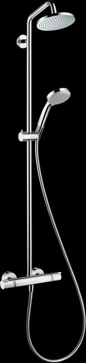Produktbild hansgrohe Croma Duschsystem 160 1 Strahlart mit Thermostat