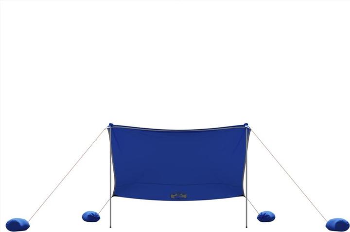 Actual product image VidaXL Beach shade tent with sandbags 214 x 236 cm (beach tent, 0.18 kg, 4 persons)