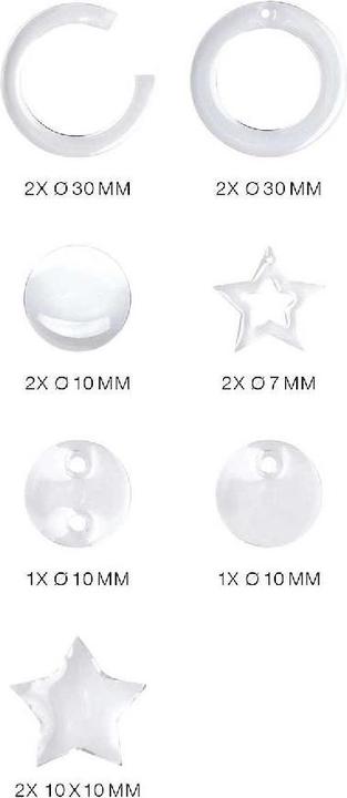 Actual product image Rico Design Silicone mould earrings / Ausse.500747