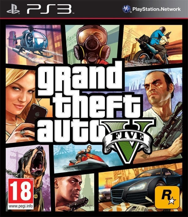 Produktbild Rockstar Grand Theft Auto 5 (PS3, DE)