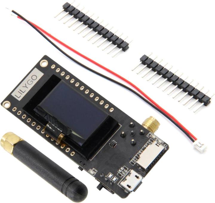 Image du produit Lilygo TTGO LoRa32 868MHz Écran OLED 0,96 pouce avec LoRa, Bluetooth et Wi-Fi