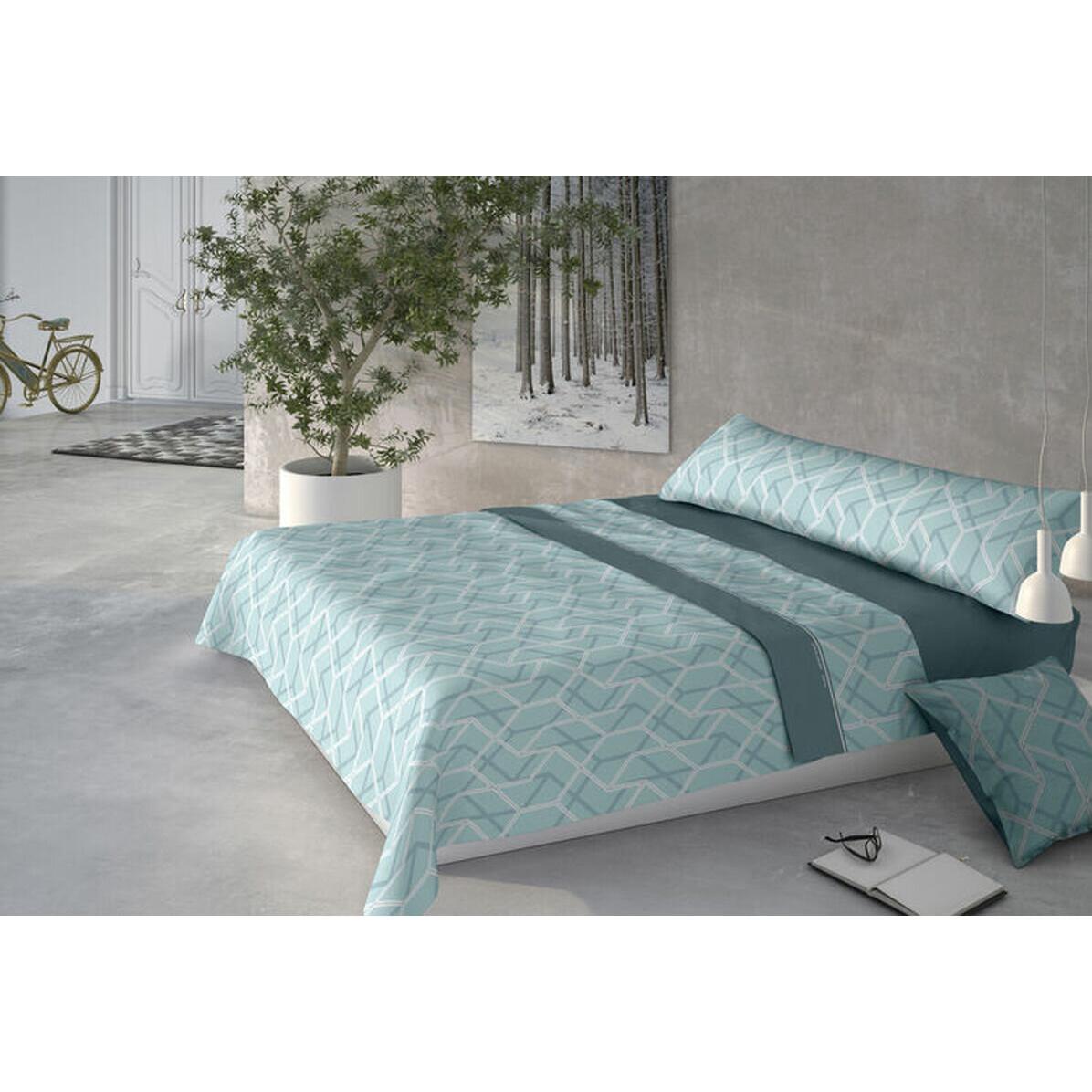 Pierre Cardin, Biancheria da letto, Bettwäsche-Set CORALINA AINA Blau Doppelmatratze (Set biancheria da letto, 230 x 270 cm)
