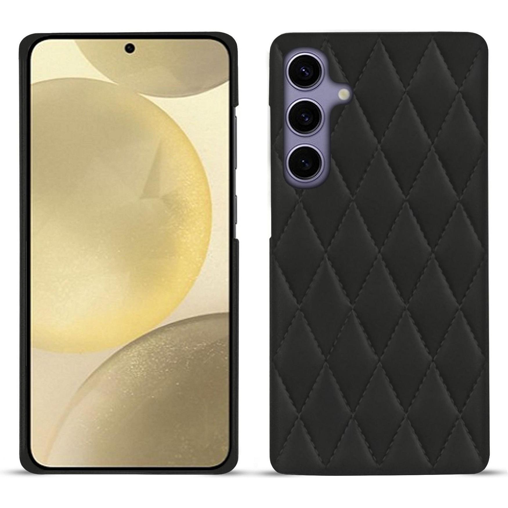 Noreve Lederschutzhülle (Samsung Galaxy S23+, Samsung Galaxy S24+), Smartphone Hülle, Schwarz