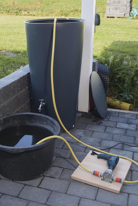 Actual product image wolfcraft Pumpe mit Metallgehäuse (3000 l/h)