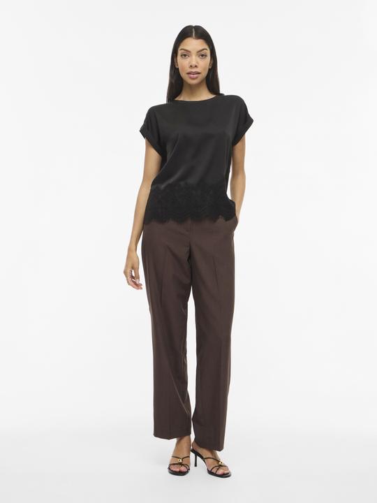 Immagine prodotto Vila VIELLETTE Spitzen Oberteil mit kurzen Ärmeln (36)