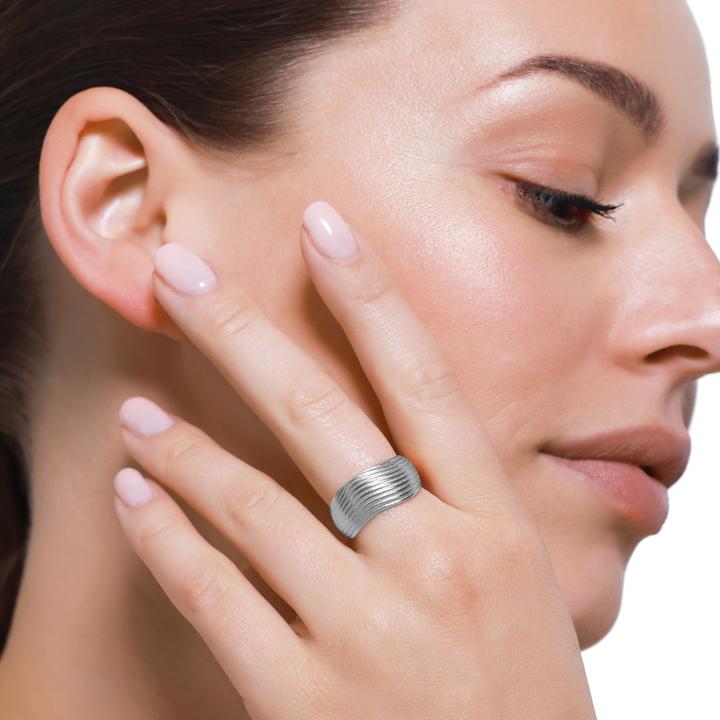 Actual product image Heideman Fiora silberfarben poliert (56)