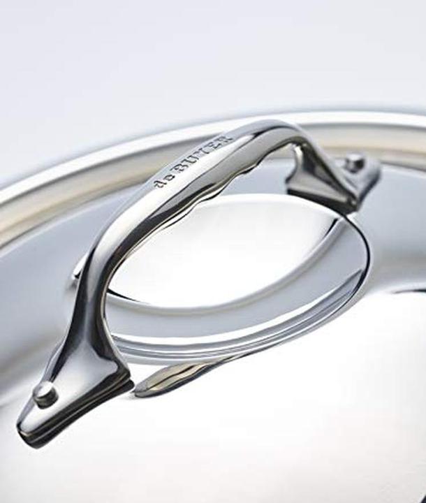 Actual product image de Buyer Prima Matera cooking pot induction, with lid (24 cm, Pot, Copper, Stainless steel)