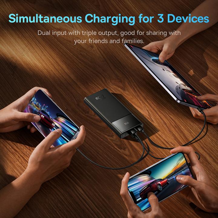Produktbild Baseus Powerbank Star-Lord 10000mAh 22.5W (black) (10000 mAh, 22.50 W)