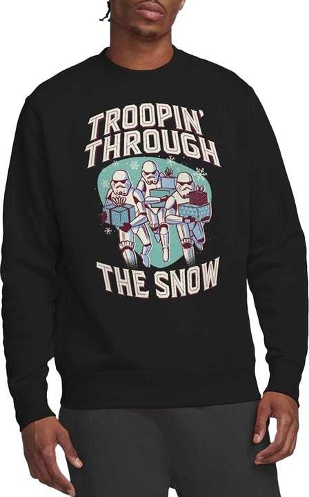 Produktbild Star Wars Troopin' Through The Snow Sweatshirt (S)