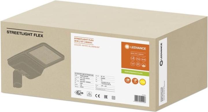 Actual product image Ledvance Streetlight LED Flex Small Mast streetlight 727 2700K 36W warm white 25x145° IP66 (144 lm, IP66)