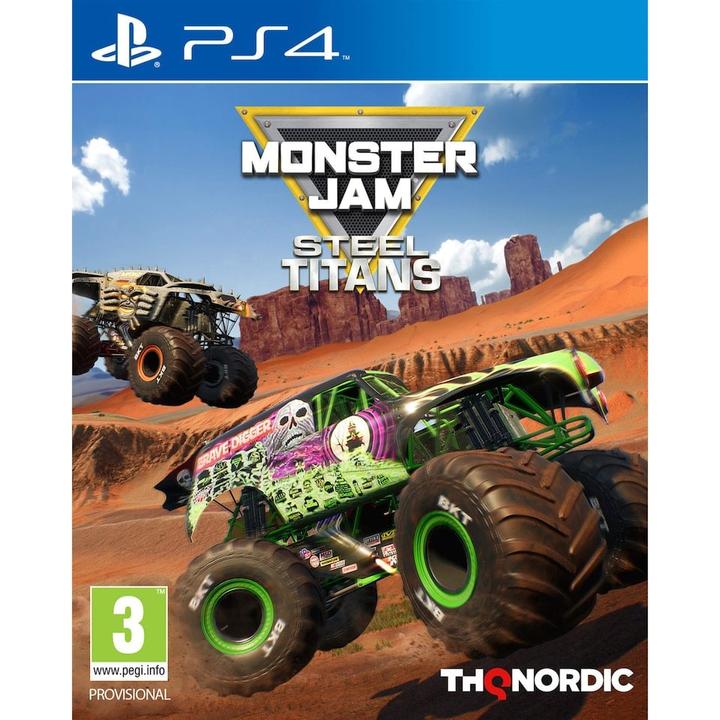 Image du produit THQ Koch Media Monster Jam Steel Titans, PS4 Standard Multilingue PlayStation 4 (PS4, EN)