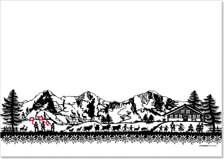 Immagine prodotto Trendform Tradizione svizzera 1 (48 pz., 30 x 1 cm)