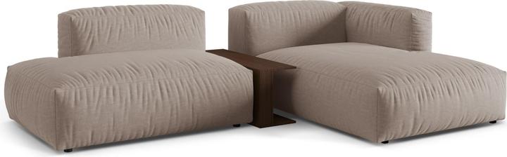 Image du produit Micadoni Canapé D'Angle Droit Modulaire, "Martina", 2 Places, 292x176x75 Fabriqué en Europe (Canapé modulaire, Canapé d'angle)