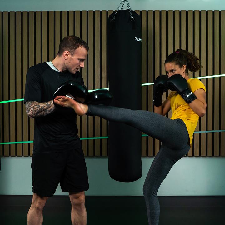 Immagine prodotto Tunturi Coaching Mitts Trainer Pratzen (30 cm, 0.34 kg)
