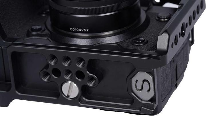 Actual product image Sirui SCH-S5M2 Full Camera Cage Kit for Panasonic LUMIX S5II/S5IIX with handle (Cage, Grip)