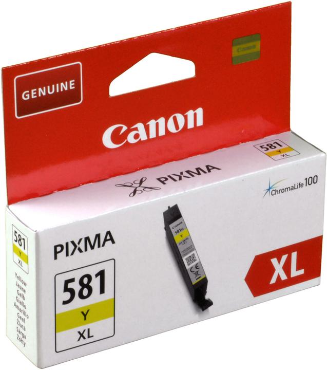 Actual product image Canon Cli-581xl (Y)