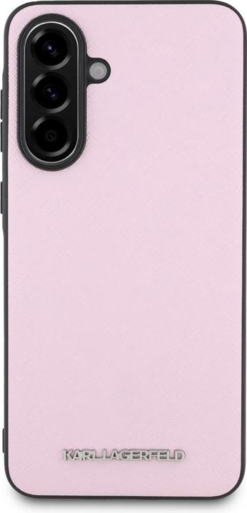 Produktbild Karl Lagerfeld - Saffiano (KLHCSA56PSAFWMCP) - Samsung Galaxy A56 5G - Pink Metal Logo (Samsung Galaxy A56)
