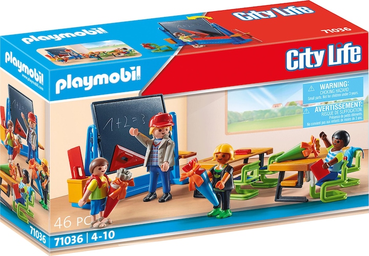Playmobil Primo giorno di scuola (71036, Playmobil City Life)