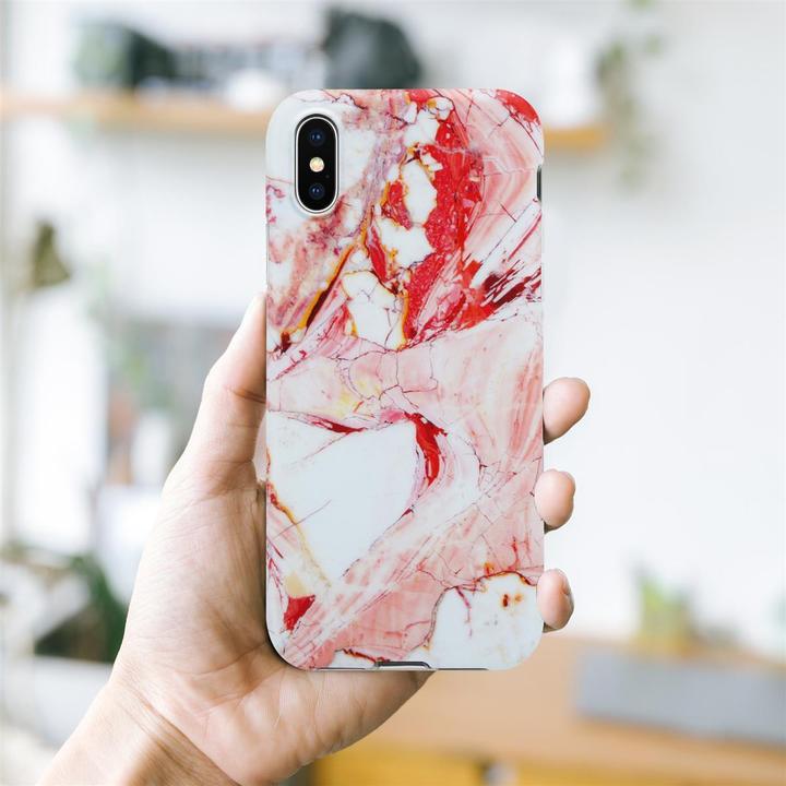 Image du produit Cadorabo Couverture IMD TPU Marbre coloré (Apple iPhone X)