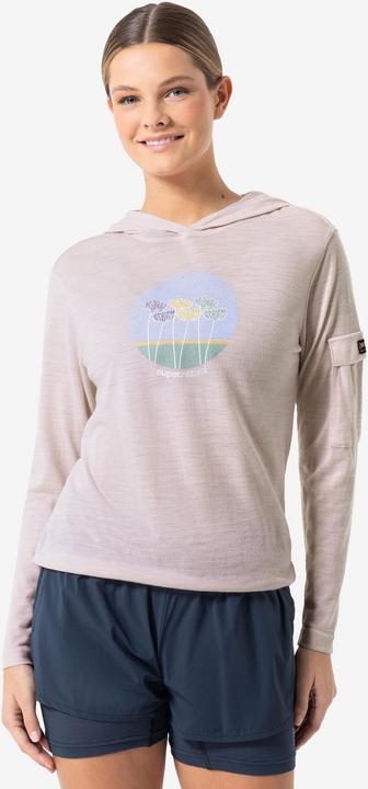 Produktbild Super Natural Women's Tulips Light Print Hoodie (M)