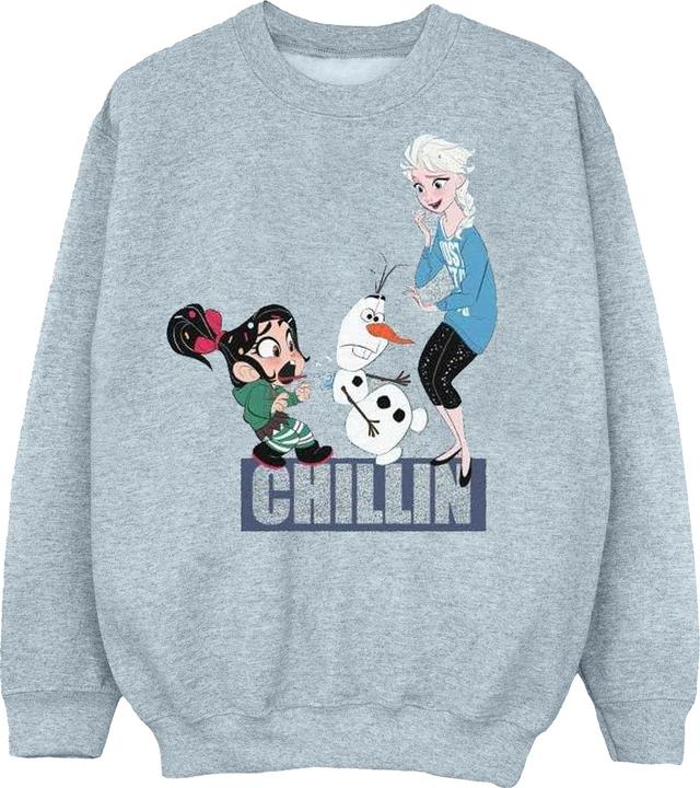 Produktbild Disney Wreck It Ralph Elsa And Vanellope Sweatshirt Mädchen (128)